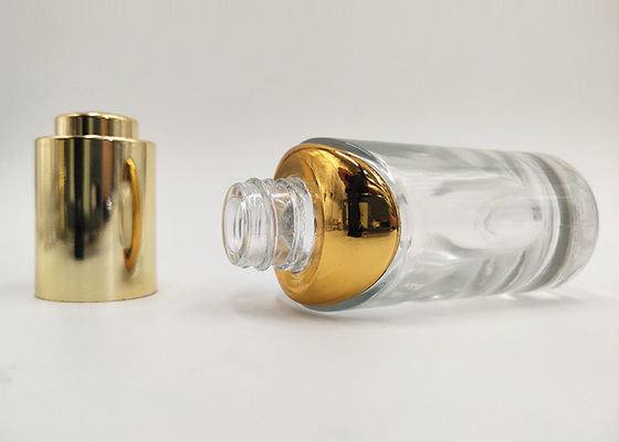 Καυτό σφράγισης μπουκάλι γυαλιού εκτύπωσης 1oz διαφανές