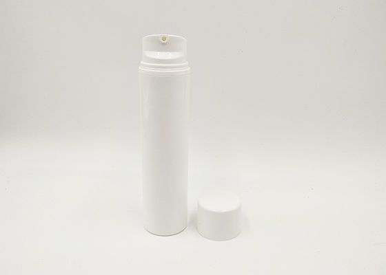Άσπρο χρώμα μπουκαλιών πολυτέλειας 30ml χωρίς αέρα καλλυντικό