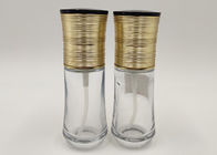 30ml διαφανές γυαλιού καλλυντικό χρυσό σχέδιο Macrame μπουκαλιών φορητό