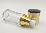30ml διαφανές γυαλιού καλλυντικό χρυσό σχέδιο Macrame μπουκαλιών φορητό