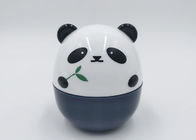 Χαριτωμένα κενά βάζα λοσιόν μορφής της Panda, άσπρο βάζο κρέμας για τα προϊόντα προσοχής μωρών