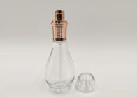 50ml καλλυντικά μπουκάλια γυαλιού βολβών επαναληπτικής χρήσεως με την αντλία λοσιόν για τη συσκευασία φροντίδας δέρματος