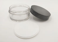 50g μαύρη ΚΑΠ PET πλαστική λοσιόν πιστοποίηση FDA χρώματος βάζων διαφανής