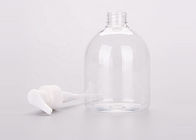 Σαφή μπουκάλια πλυσίματος χεριών 500ml PET πλαστικά με την αντλία λοσιόν