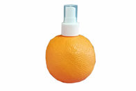 Πορτοκαλιά πλαστικά καλλυντικά μπουκάλια 250ml για τη μορφή φρούτων προσοχής μωρών λοσιόν