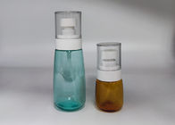 κενό στρογγυλό πλαστικό μπουκάλι 15ml 30ml 50ml με το χρώμα συνήθειας ψεκαστήρων αντλιών