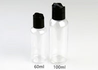 60ml/100ml καθαρίζουν το μπουκάλι της PET, καλλυντικά πλαστικά μπουκάλια με τον Τύπο ΚΑΠ