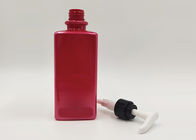 Κόκκινη συσκευασία της PET μπουκαλιών 500ml τετραγωνική για τα προϊόντα πηκτωμάτων ντους σαμπουάν