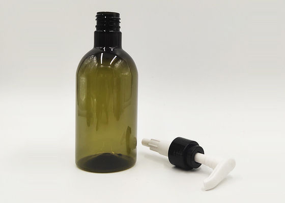 300ml πράσινο σαφές πλαστικό μπουκαλιών συνήθειας καλλυντικό