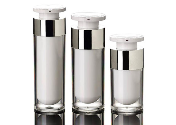 καλλυντικά μπουκάλια πολυτέλειας 15ml 30ml 50ml, χωρίς αέρα καλλυντική συσκευασία μπουκαλιών