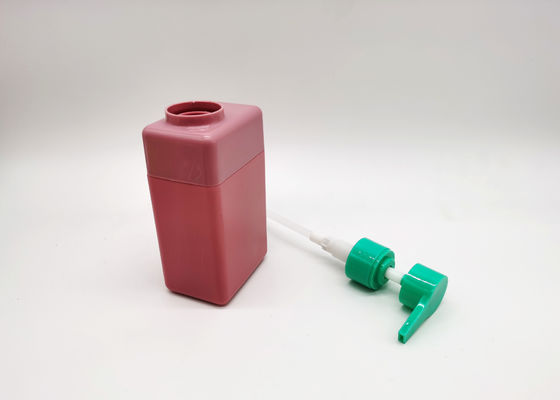 Ρόδινα HDPE 100ml 250ml πλαστικά μπουκάλια με την αντλία λοσιόν
